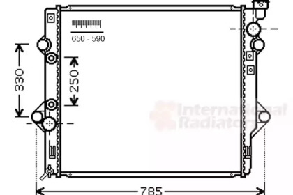 Теплообменник VAN WEZEL 53002644