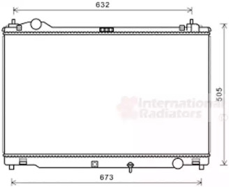 Теплообменник VAN WEZEL 53002694