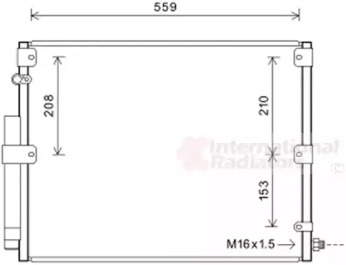 Конденсатор VAN WEZEL 53005617