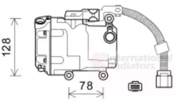 Компрессор VAN WEZEL 5300K582