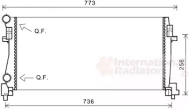 Теплообменник VAN WEZEL 58002340