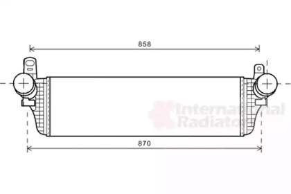 Теплообменник VAN WEZEL 58004313