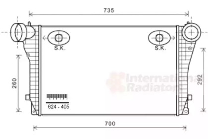 Теплообменник VAN WEZEL 58004319