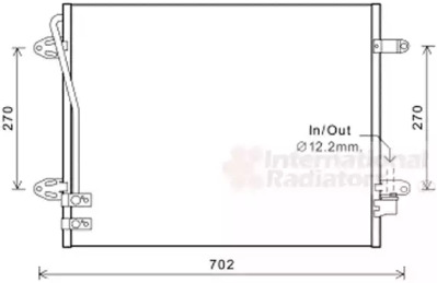 Конденсатор VAN WEZEL 58005322