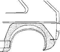 Боковина VAN WEZEL 5810.45