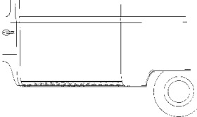 Боковина VAN WEZEL 5851.01