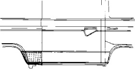 Боковина VAN WEZEL 5870141