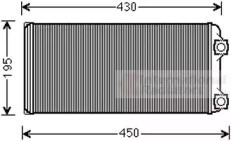 Теплообменник VAN WEZEL 60006048