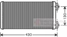 Теплообменник VAN WEZEL 64006030