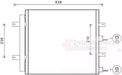 Конденсатор VAN WEZEL 77005051