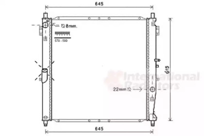 Теплообменник VAN WEZEL 81002120