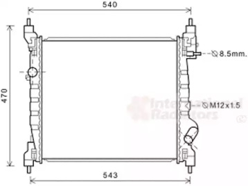 Теплообменник VAN WEZEL 81002141