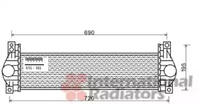 Теплообменник VAN WEZEL 81004093