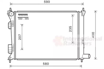 Теплообменник VAN WEZEL 82002277