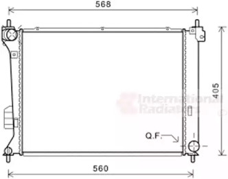 Теплообменник VAN WEZEL 82002309