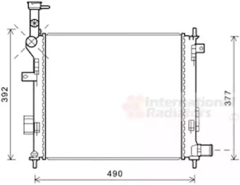 Теплообменник VAN WEZEL 83002189