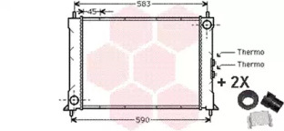 Теплообменник VAN WEZEL 02002068