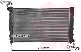 Теплообменник VAN WEZEL 03002124