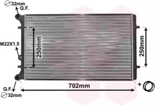 Теплообменник VAN WEZEL 03002155