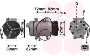 Компрессор VAN WEZEL 0300K178