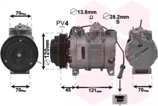 Компрессор VAN WEZEL 0300K379