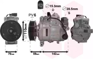 Компрессор VAN WEZEL 0300K380