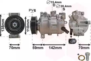 Компрессор VAN WEZEL 0300K401