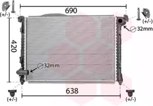 Теплообменник VAN WEZEL 06002286