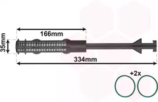 Осушитель VAN WEZEL 0600D279