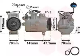 Компрессор VAN WEZEL 0600K306