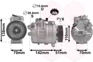 Компрессор VAN WEZEL 0600K417