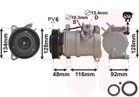 Компрессор VAN WEZEL 0700K102