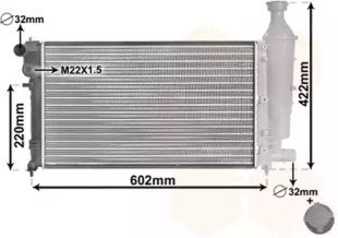 Теплообменник VAN WEZEL 09002116