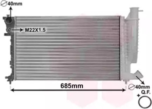 Теплообменник VAN WEZEL 09002155