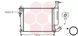 Теплообменник VAN WEZEL 09002167