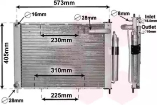 Теплообменник VAN WEZEL 1300M370