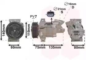 Компрессор VAN WEZEL 1501K704