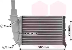 Теплообменник VAN WEZEL 17002138