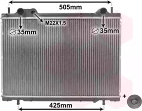 Теплообменник VAN WEZEL 17002185