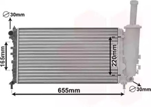 Теплообменник VAN WEZEL 17002999