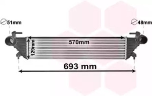 Теплообменник VAN WEZEL 17004415