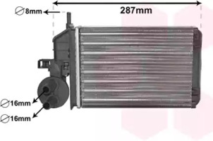 Теплообменник VAN WEZEL 17006259