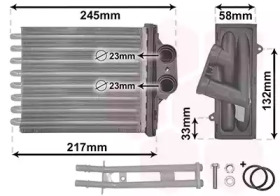 Теплообменник VAN WEZEL 17006350