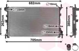 Теплообменник VAN WEZEL 18002264