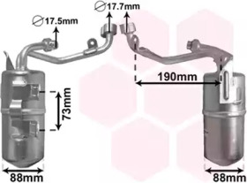 Осушитель VAN WEZEL 1800D387