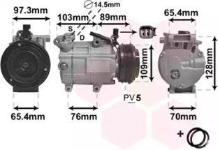 Компрессор VAN WEZEL 1800K391