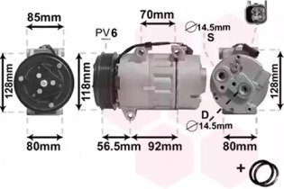 Компрессор VAN WEZEL 1800K394