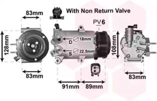 Компрессор VAN WEZEL 1800K588