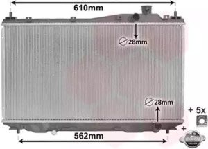 Теплообменник VAN WEZEL 25002113