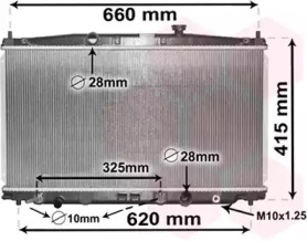 Теплообменник VAN WEZEL 25002288